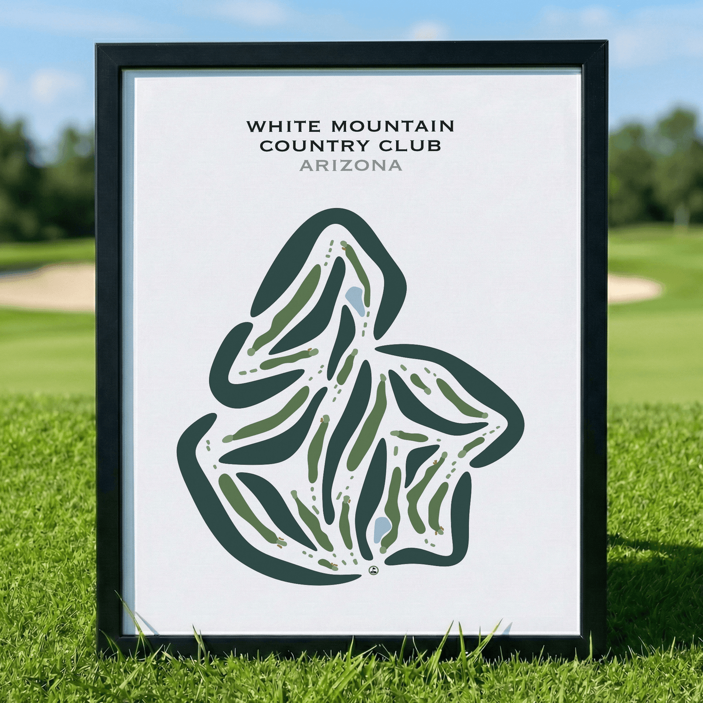 White Mountain Country Club, Arizona - Printed Golf Courses