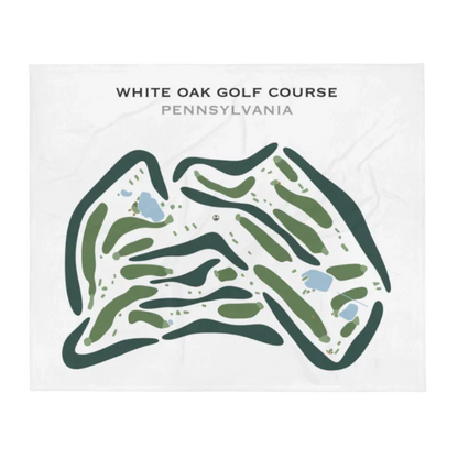 White Oak Golf Course, Pennsylvania - Printed Golf Courses