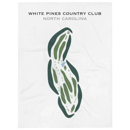 White Pines Country Club, North Carolina - Printed Golf Courses