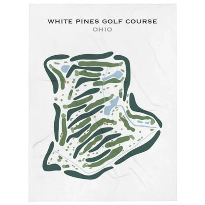White Pines Golf Course, Ohio - Printed Golf Course
