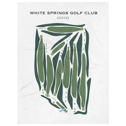 White Springs Golf Club, Ohio - Printed Golf Courses