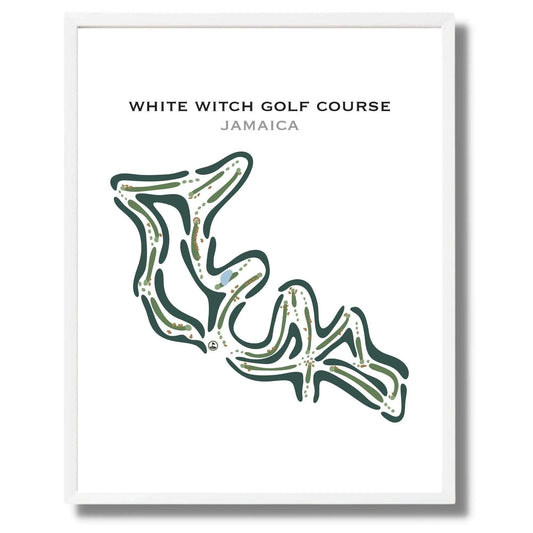 White Witch Golf Course, Jamaica - Printed Golf Courses