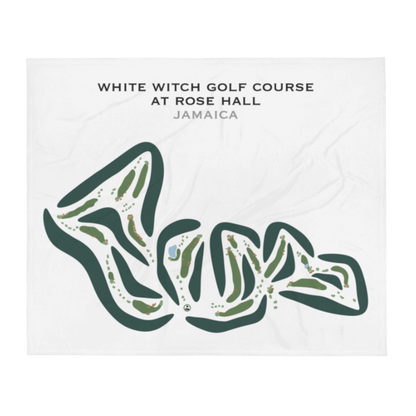 White Witch Golf Course at Rose Hall, Jamaica - Printed Golf Courses