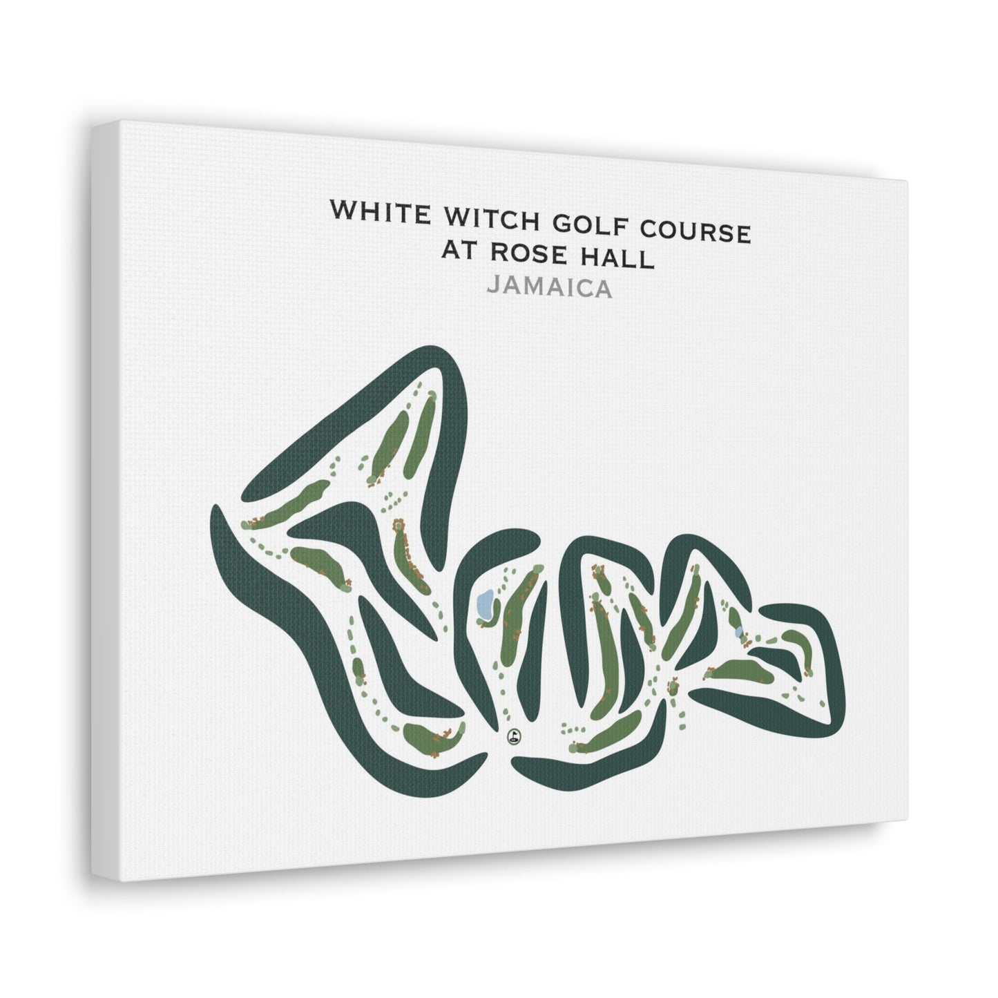 White Witch Golf Course at Rose Hall, Jamaica - Printed Golf Courses