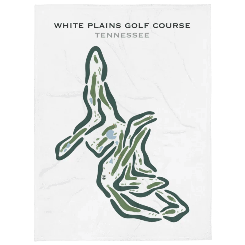 White Plains Golf Course, Tennessee - Printed Golf Courses
