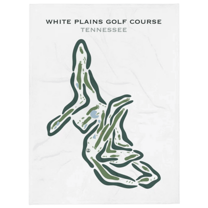 White Plains Golf Course, Tennessee - Printed Golf Courses