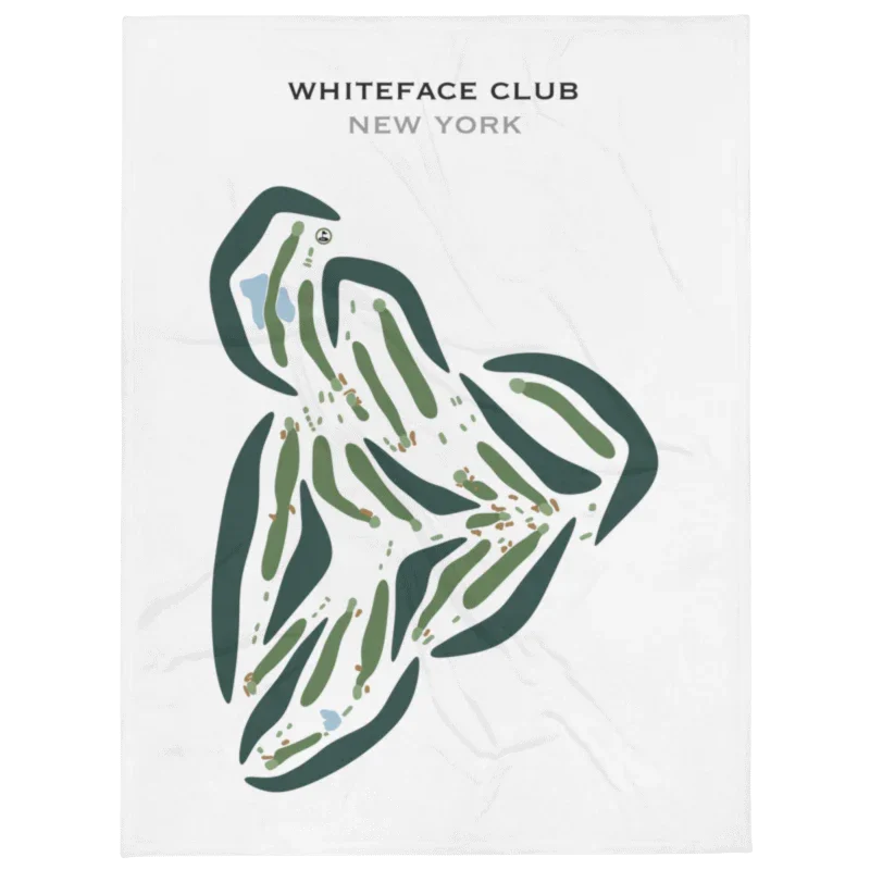 Whiteface Club, New York - Printed Golf Course