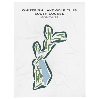 Whitefish Lake Golf Club - South Course, Montana - Printed Golf Courses
