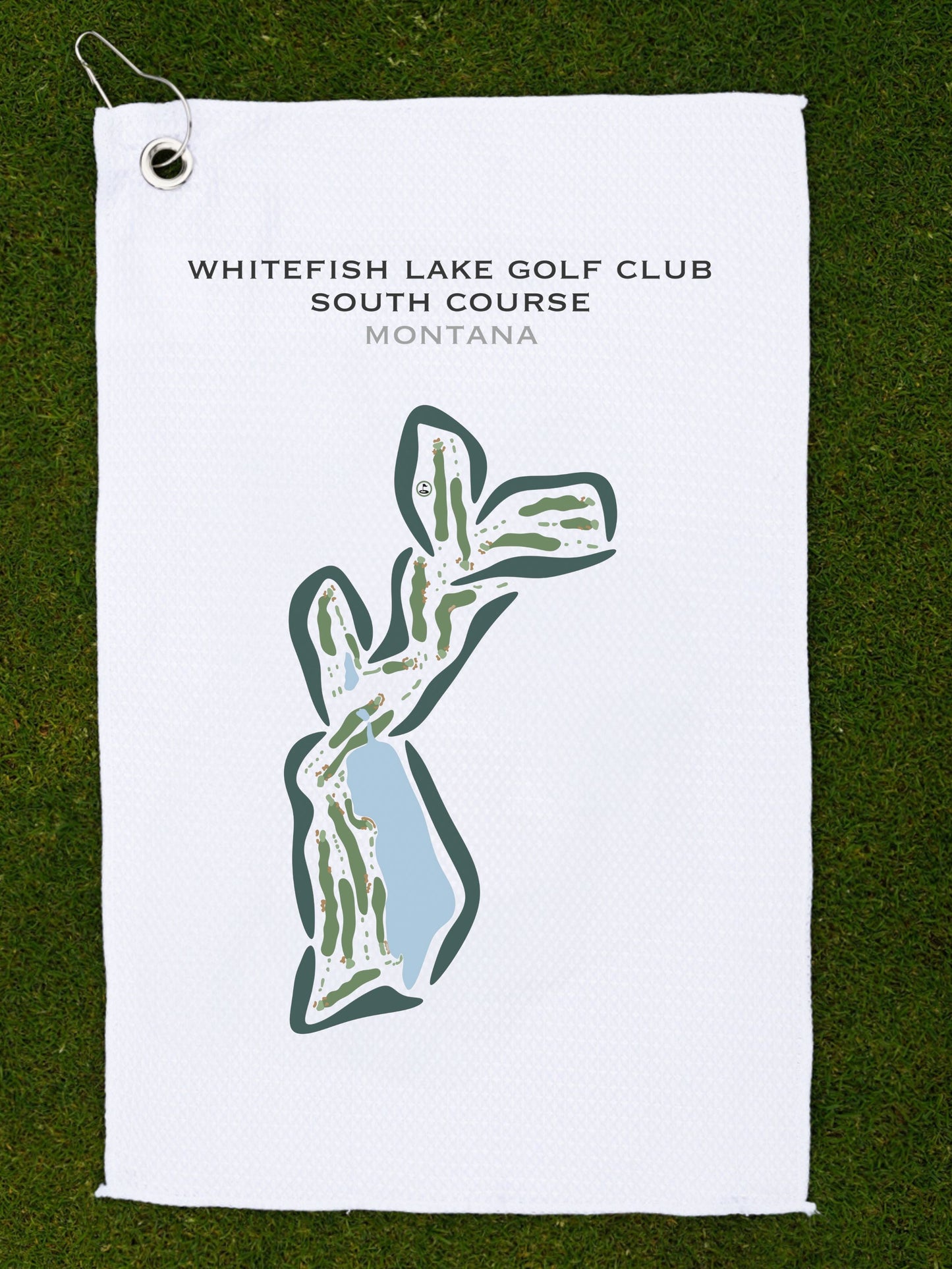 Whitefish Lake Golf Club - South Course, Montana - Printed Golf Courses