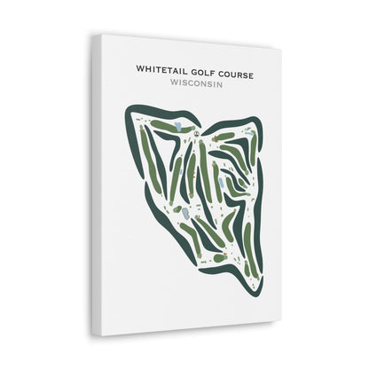 Whitetail Golf Course, Wisconsin - Printed Golf Courses
