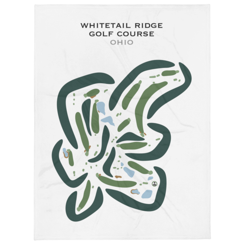 Whitetail Ridge Golf Course, Ohio - Printed Golf Courses
