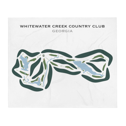 Whitewater Creek Country Club, Georgia - Printed Golf Courses