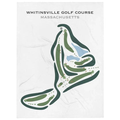 Whitinsville Golf Club, Massachusetts - Printed Golf Courses