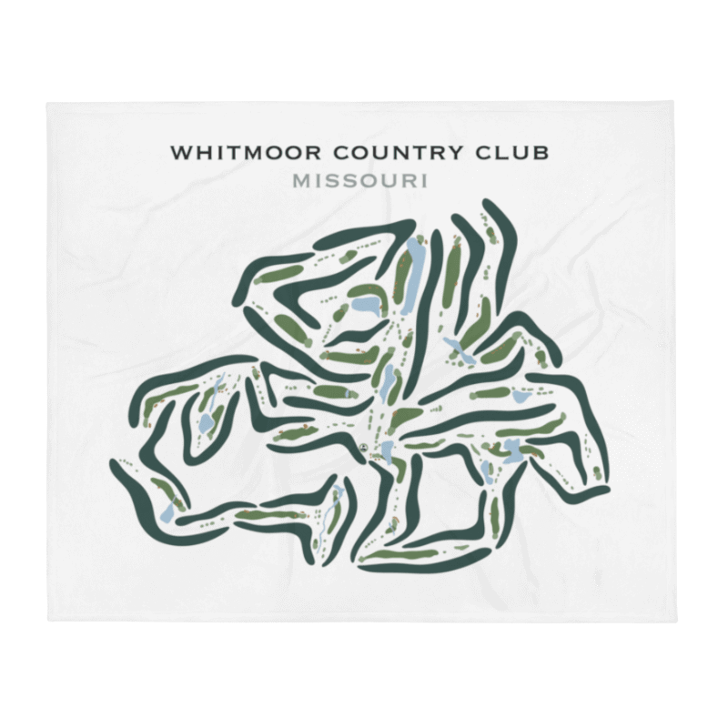Whitmoor Country Club, Missouri - Printed Golf Courses