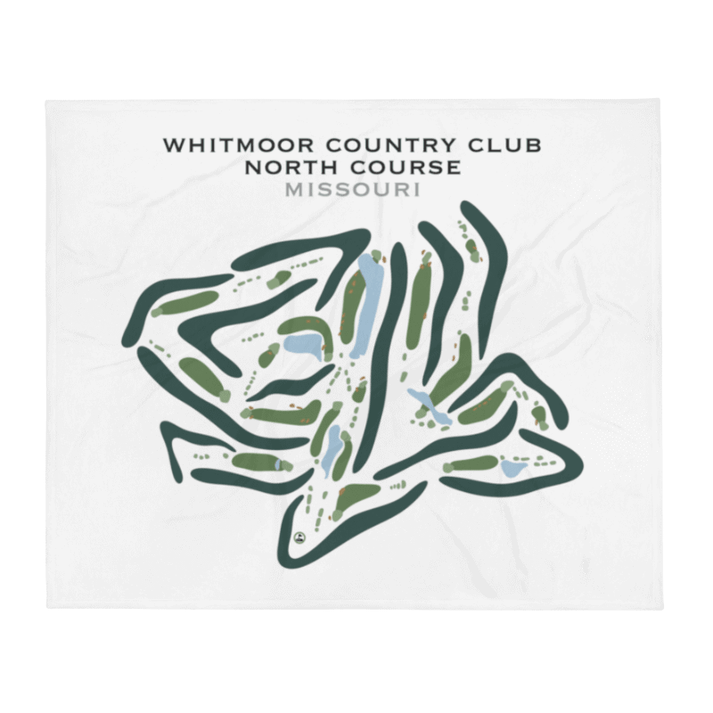 Whitmoor Country Club-North, Missouri - Printed Golf Courses