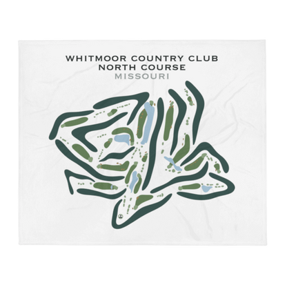 Whitmoor Country Club-North, Missouri - Printed Golf Courses