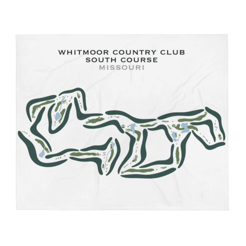 Whitmoor Country Club - South, Missouri - Printed Golf Courses