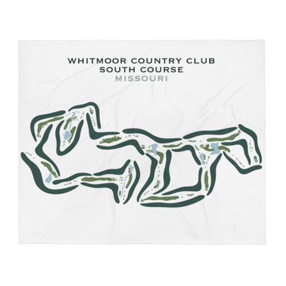 Whitmoor Country Club - South, Missouri - Printed Golf Courses
