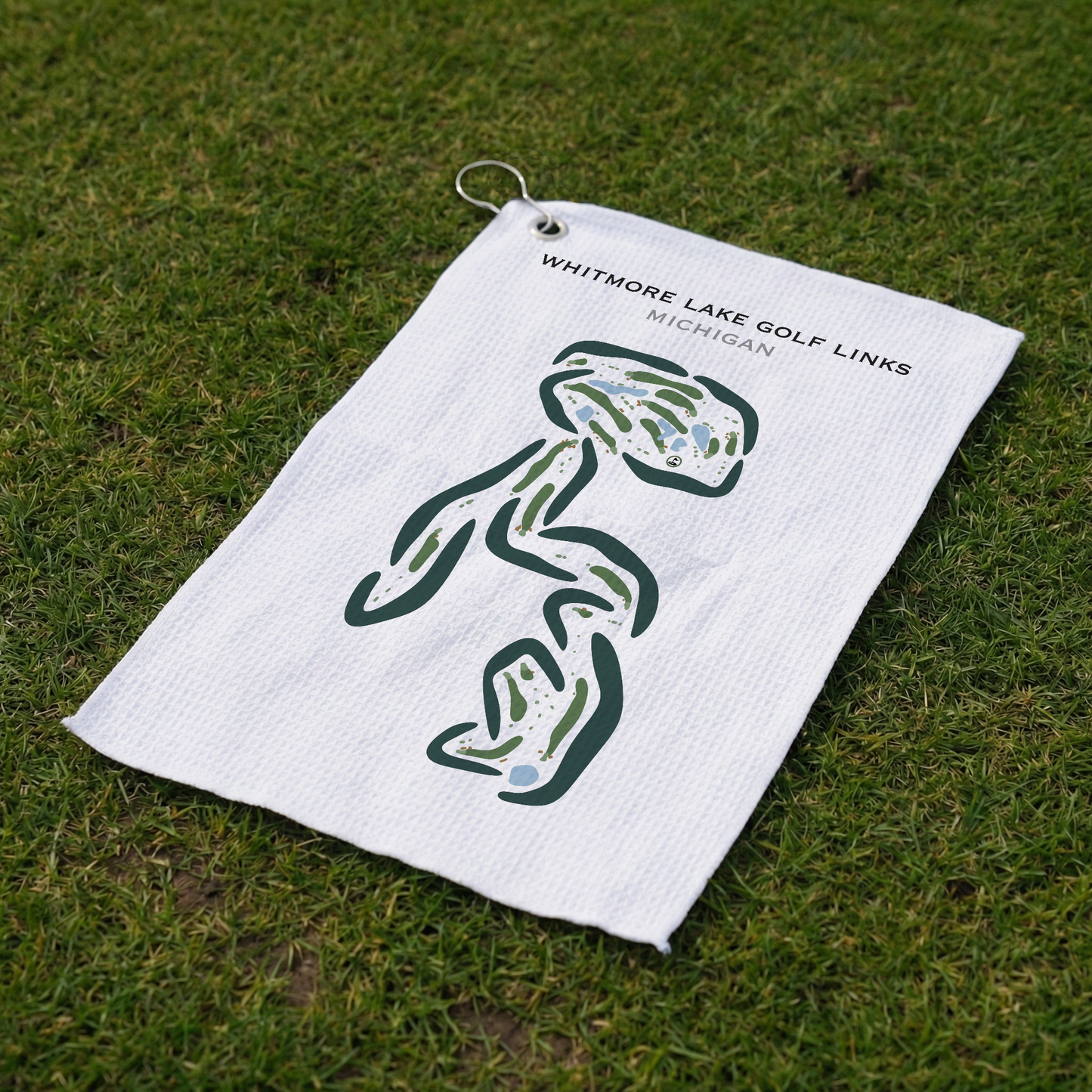 Whitmore Lake Golf Links, Michigan - Printed Golf Courses