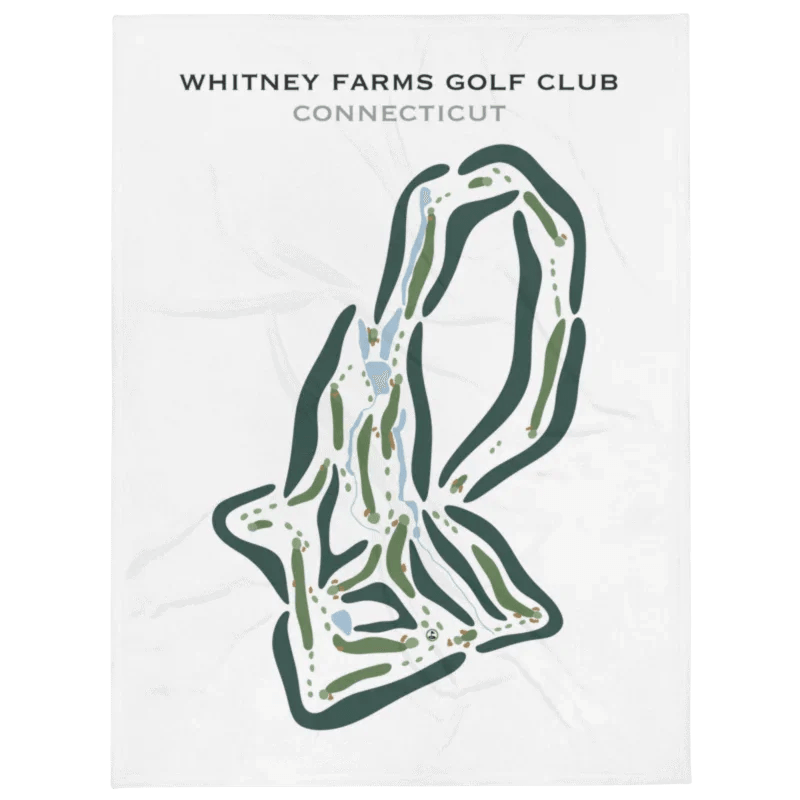Whitney Farms Golf Club, Connecticut - Printed Golf Courses