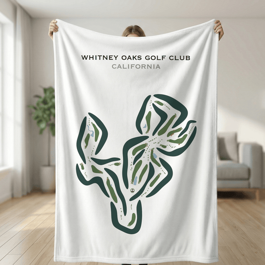 Whitney Oaks Golf Club, California - Printed Golf Courses