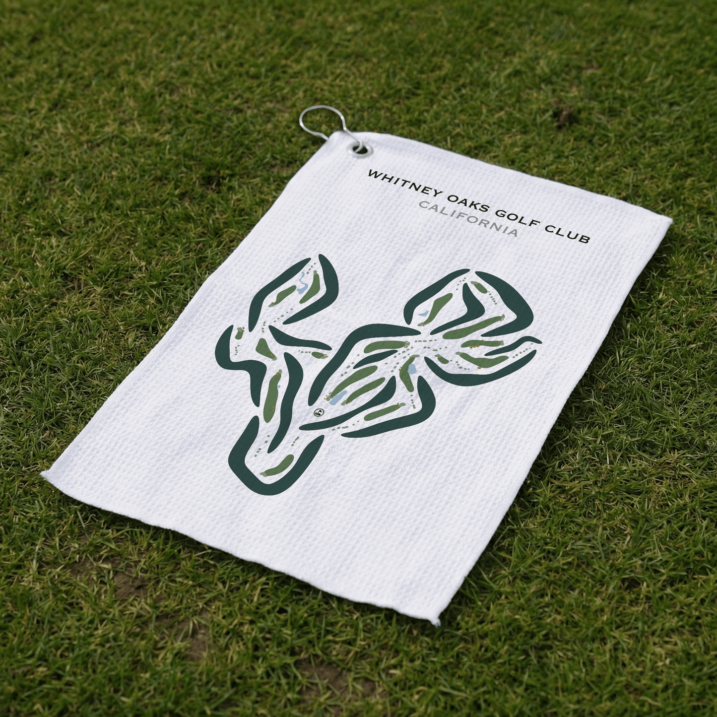 Whitney Oaks Golf Club, California - Printed Golf Courses