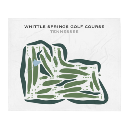 Whittle Springs Golf Course, Tennessee - Printed Golf Courses