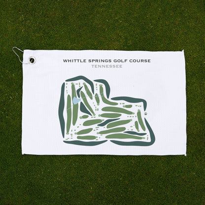 Whittle Springs Golf Course, Tennessee - Printed Golf Courses