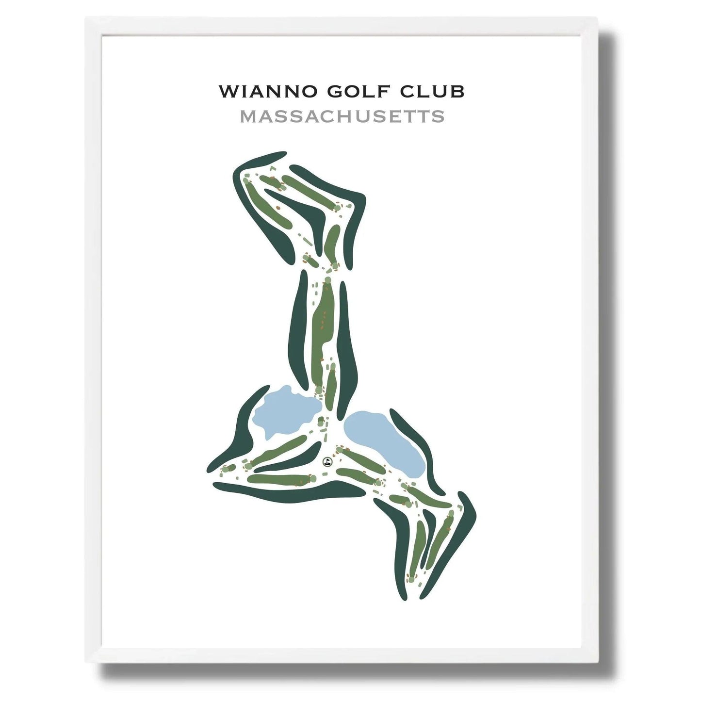 Wianno Golf Club, Massachusetts - Printed Golf Courses