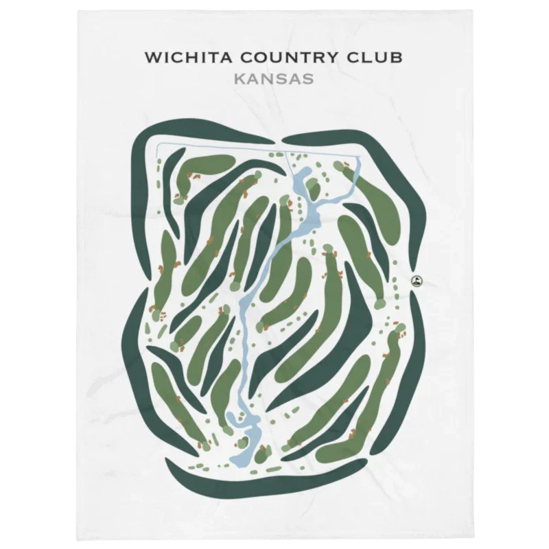 Wichita Country Club, Kansas - Printed Golf Courses