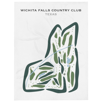 Wichita Falls Country Club, Texas - Printed Golf Courses