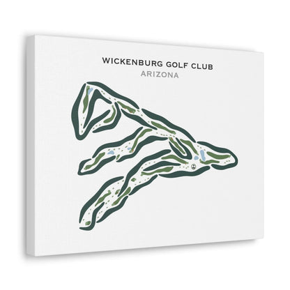 Wickenburg Golf Club, Arizona - Printed Golf Courses