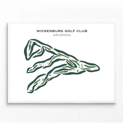 Wickenburg Golf Club, Arizona - Printed Golf Courses