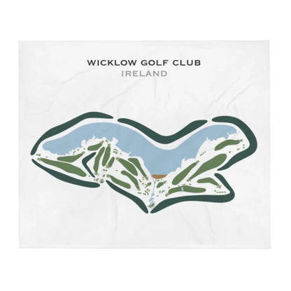 Wicklow Golf Club, Ireland - Printed Golf Courses