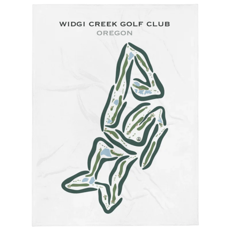 Widgi Creek Golf Club, Oregon - Printed Golf Courses