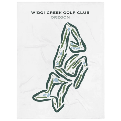 Widgi Creek Golf Club, Oregon - Printed Golf Courses