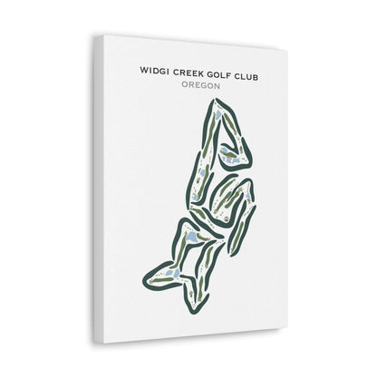 Widgi Creek Golf Club, Oregon - Printed Golf Courses