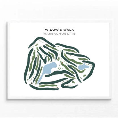 Widow's Walk, Massachusetts - Printed Golf Courses
