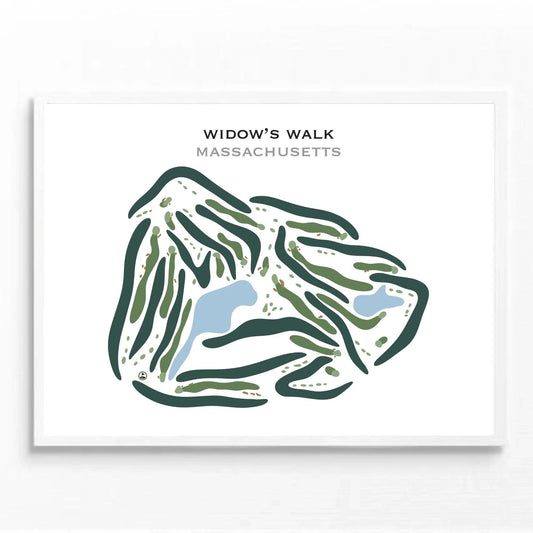 Widow's Walk, Massachusetts - Printed Golf Courses
