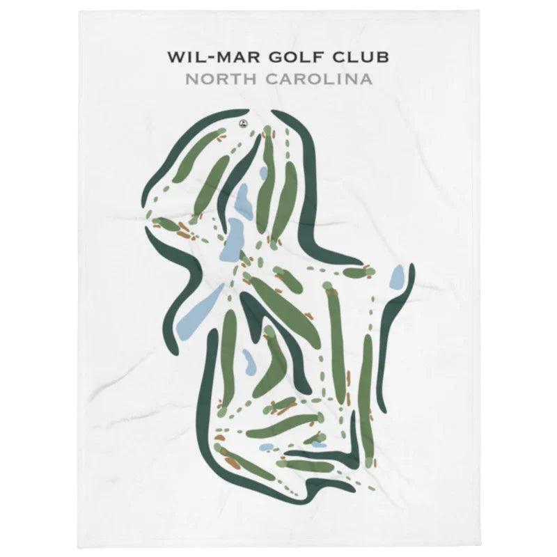 Wil-Mar Golf Club, North Carolina - Printed Golf Courses