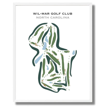 Wil-Mar Golf Club, North Carolina - Printed Golf Courses