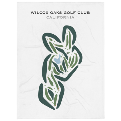 Wilcox Oaks Golf Club, California - Printed Golf Courses