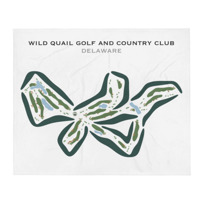 Wild Quail Golf & Country Club, Delaware - Printed Golf Courses