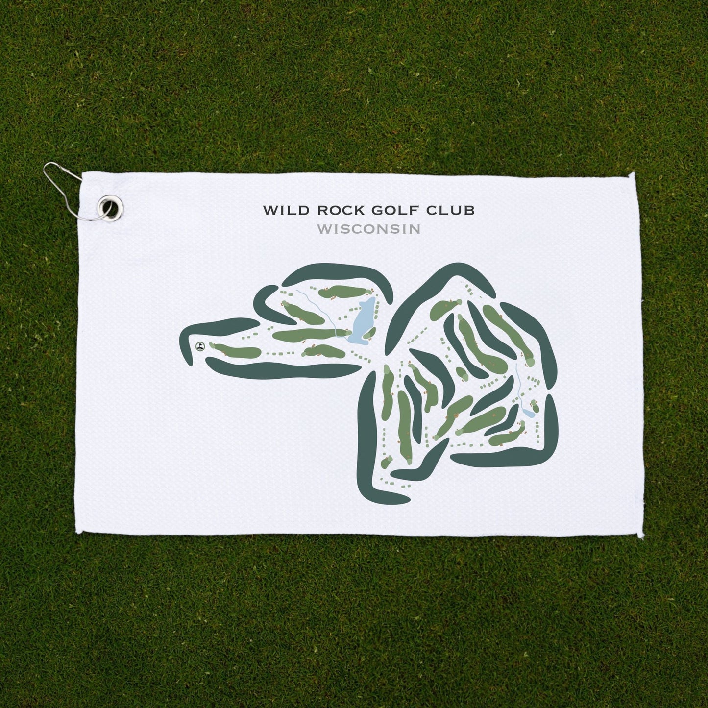 Wild Rock Golf Club, Wisconsin - Printed Golf Courses