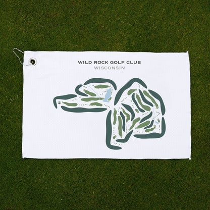 Wild Rock Golf Club, Wisconsin - Printed Golf Courses