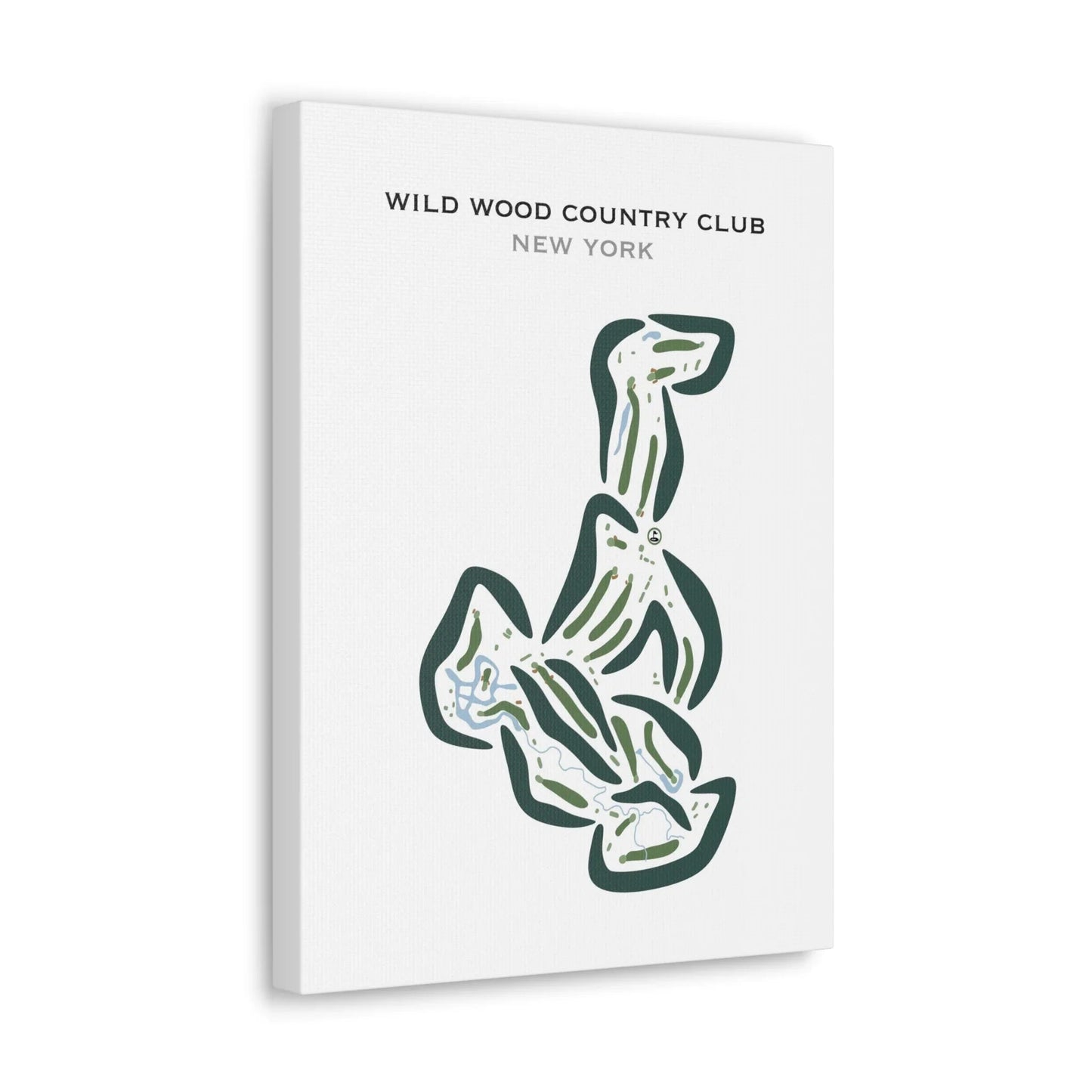 Wild Wood Country Club, New York - Printed Golf Courses