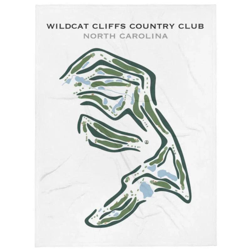 Wildcat Cliffs Country Club, North Carolina - Printed Golf Courses