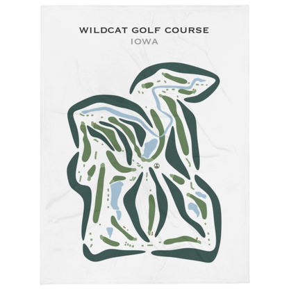 Wildcat Golf Course, Iowa - Printed Golf Courses