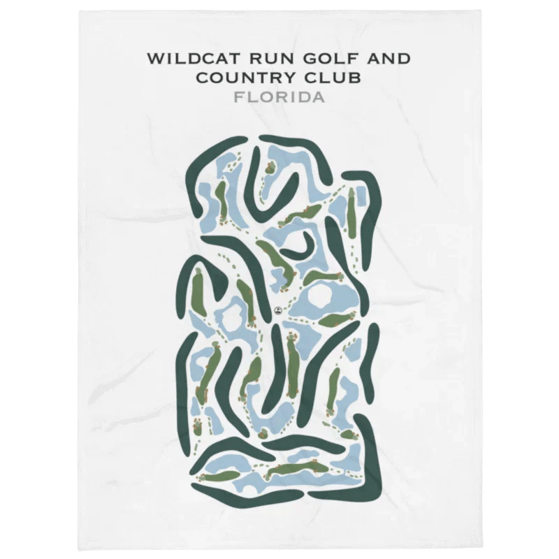 Wildcat Run Golf & Country Club, Florida - Printed Golf Courses