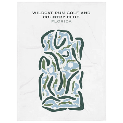 Wildcat Run Golf & Country Club, Florida - Printed Golf Courses